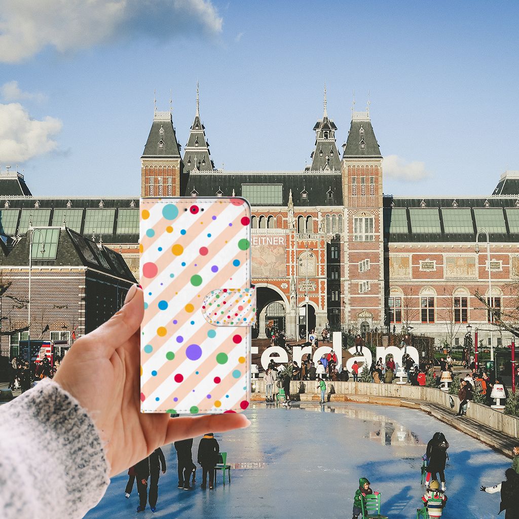 Huawei P10 Lite Telefoon Hoesje Dots