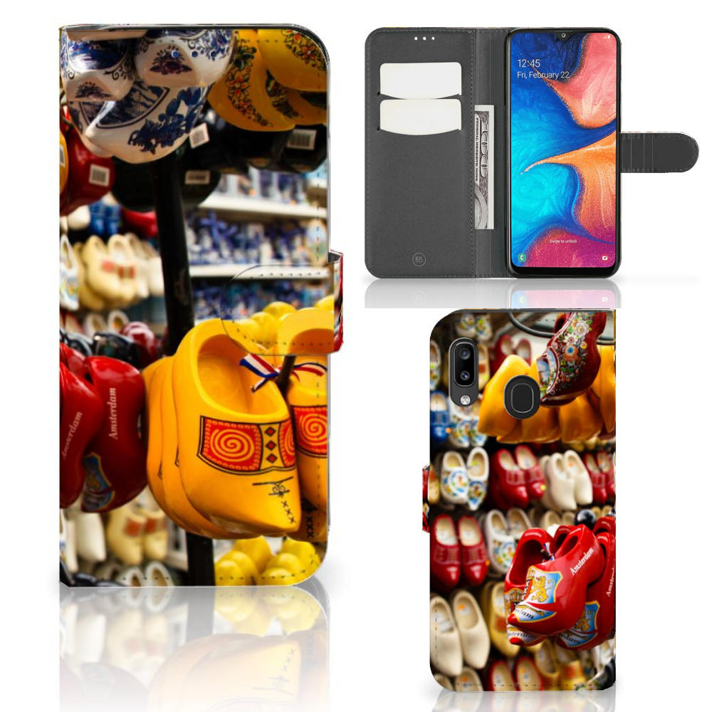 Samsung Galaxy A30 Flip Cover Klompen