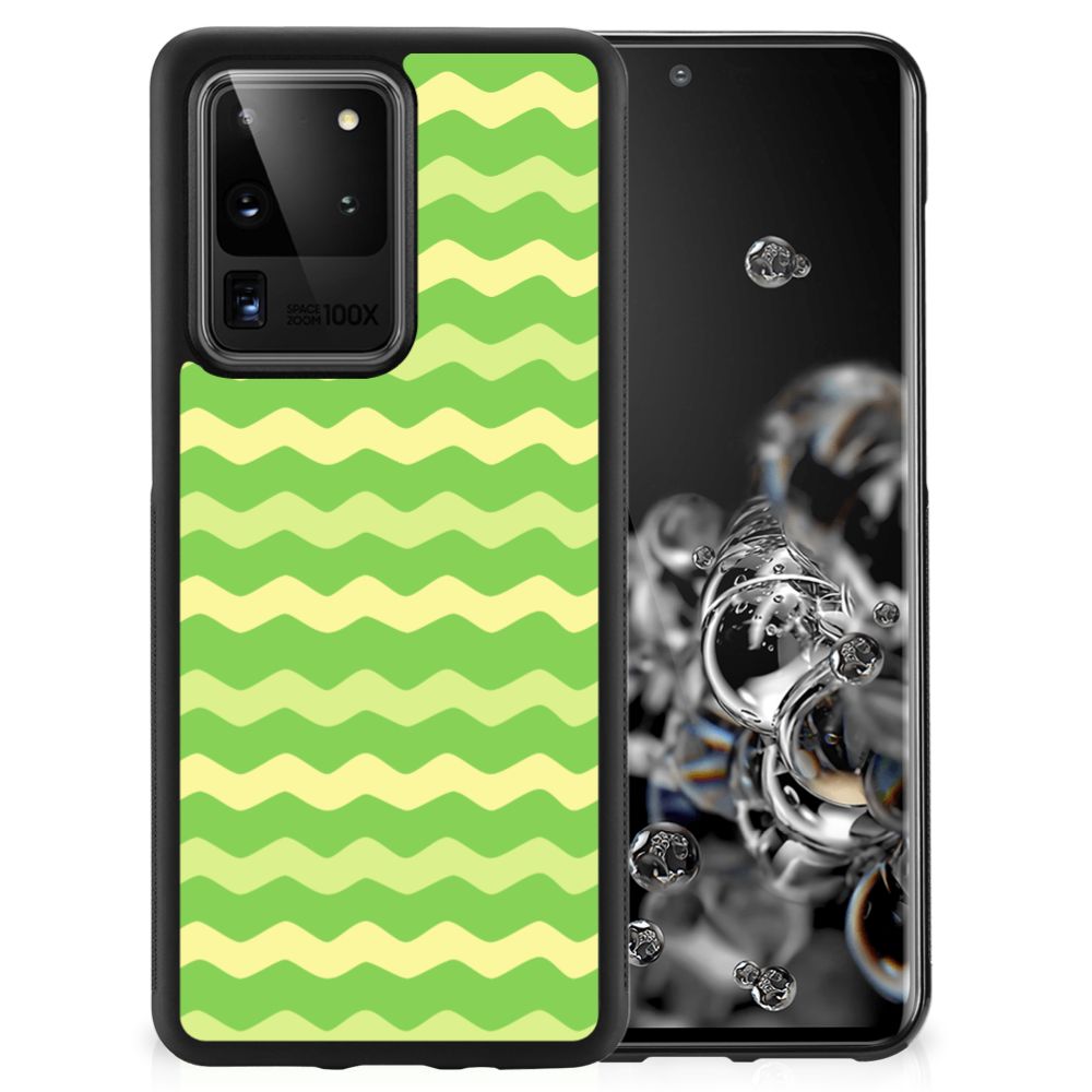 Samsung Galaxy S20 Ultra Bumper Case Waves Green B2C Telecom