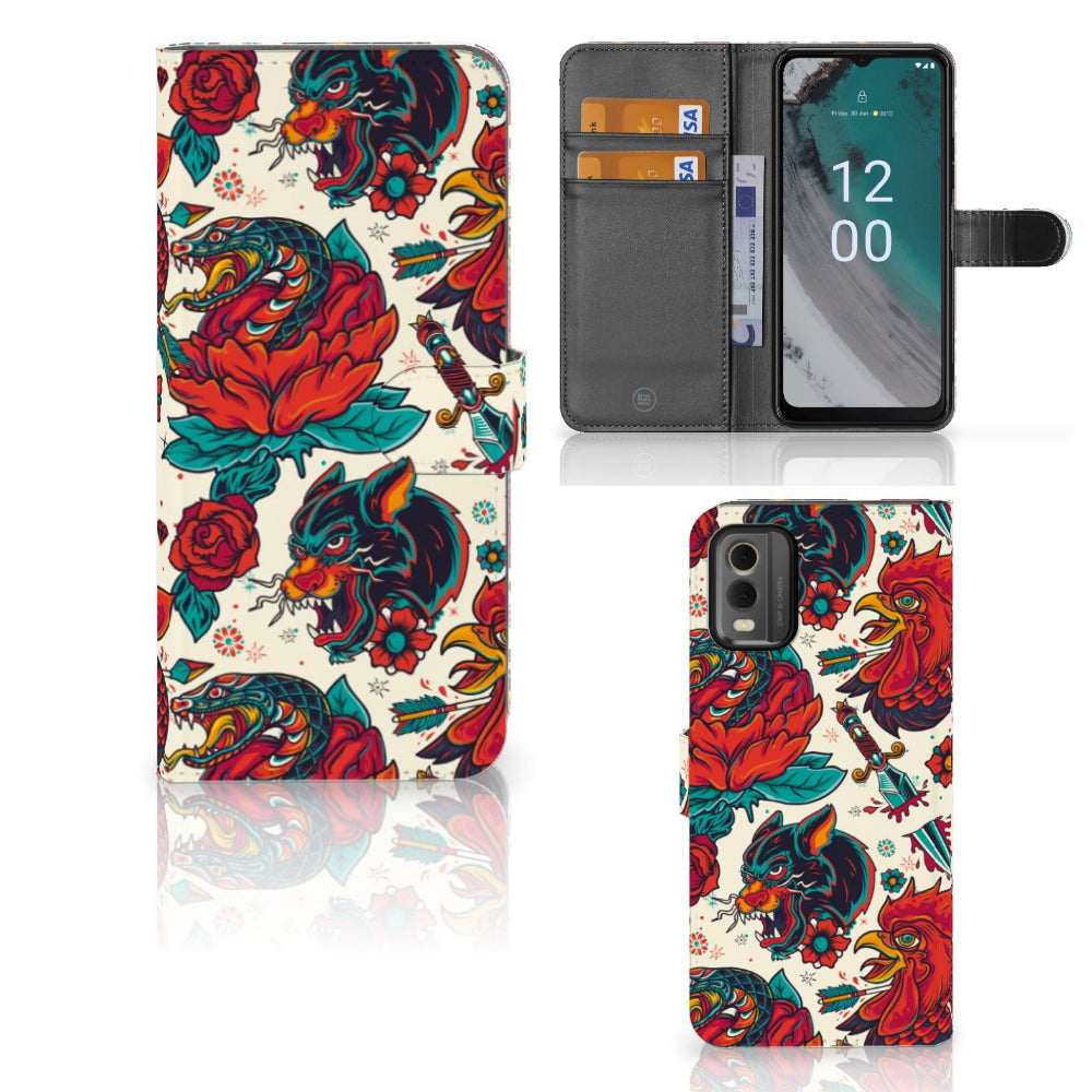 Telefoonhoesje met foto voor Nokia C32 Old Skool