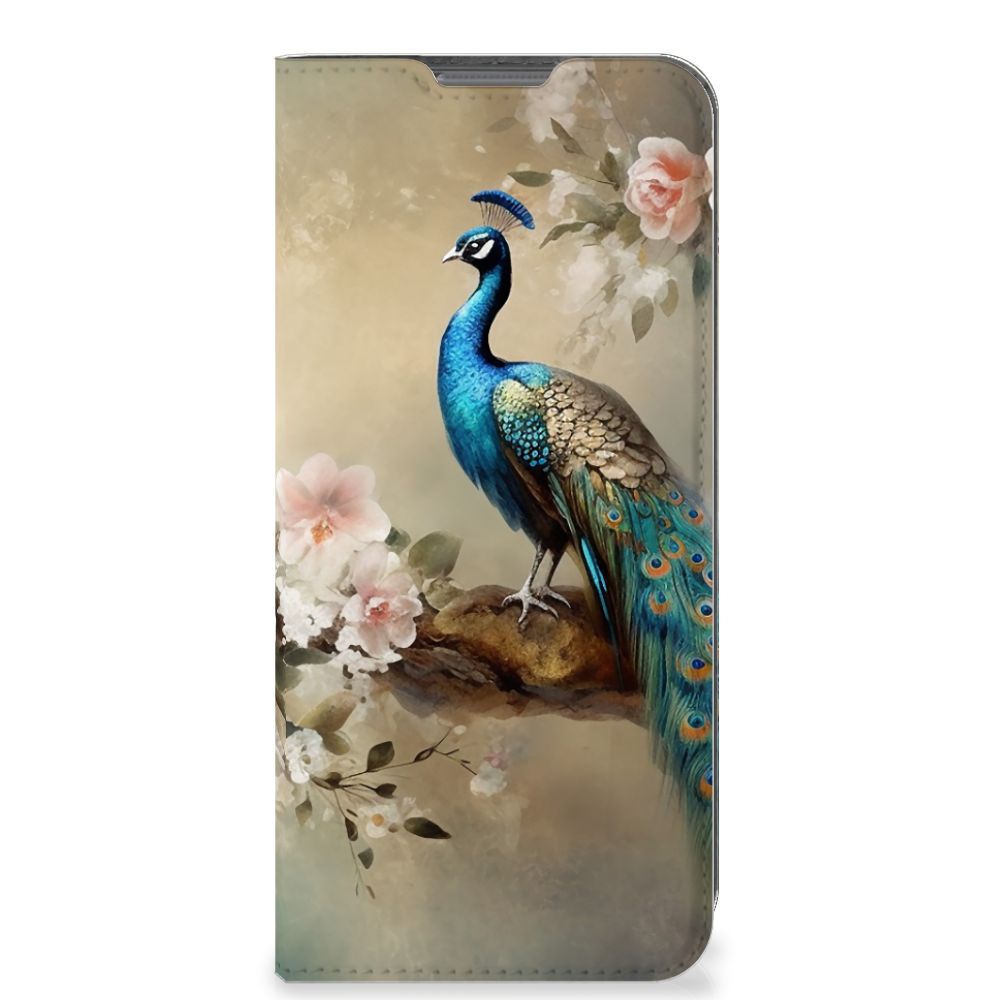 Hoesje maken voor OPPO A77 5G | A57 5G Vintage Pauwen