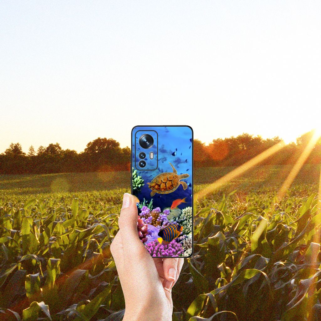 Xiaomi 12 | 12X Dierenprint Telefoonhoesje Vissen B2C Telecom