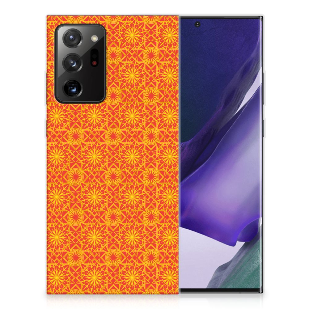 Samsung Galaxy Note20 Ultra TPU bumper Batik Oranje B2C Telecom