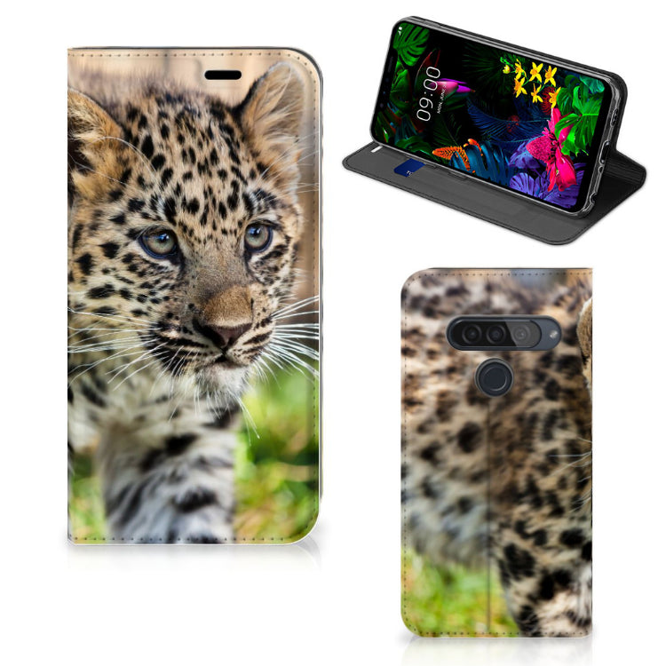 LG G8s Thinq Hoesje maken Baby Luipaard