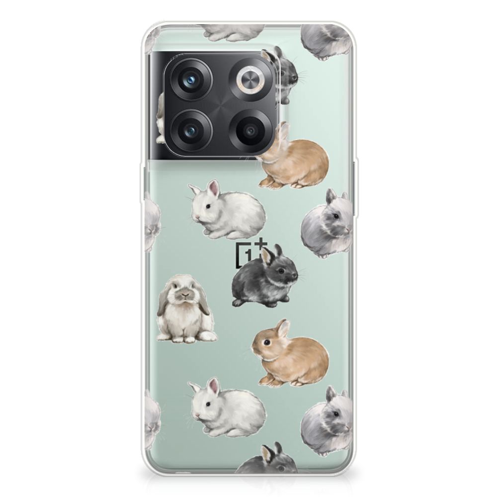 TPU Hoesje voor OnePlus 10T Konijntjes