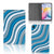 Samsung Galaxy Tab S6 Lite | S6 Lite (2022) Tablet Hoes Waves Blue