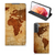 Samsung Galaxy S21 Book Cover Wereldkaart - B2C Telecom