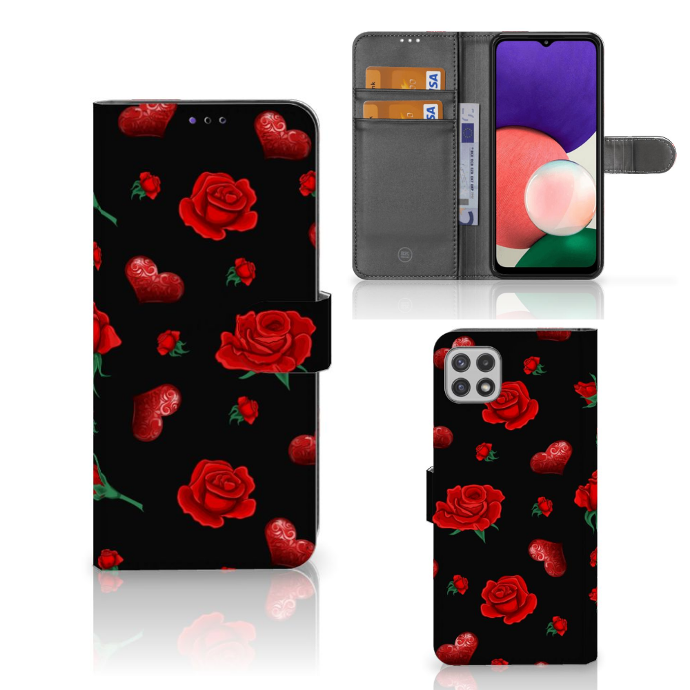 Samsung Galaxy A22 5G Leuk Hoesje Valentine