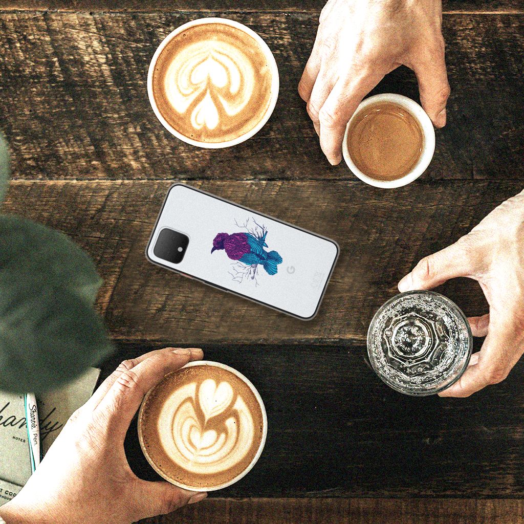 Google Pixel 4 Telefoonhoesje met Naam Merel B2C Telecom