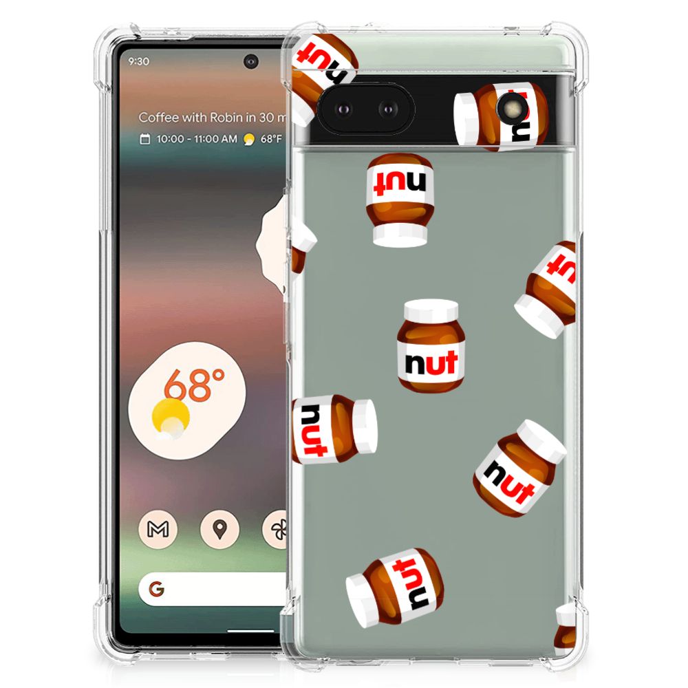Google Pixel 6A Beschermhoes Nut Jar B2C Telecom
