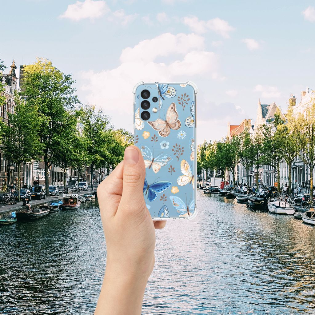 Case Anti-shock voor Samsung Galaxy A13 (4G) Vlinder B2C Telecom