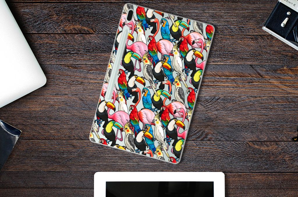 Samsung Galaxy Tab S7FE Back Case Birds - B2C Telecom