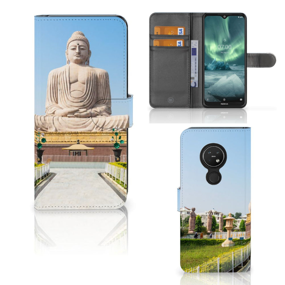 Nokia 7.2 | Nokia 6.2 Flip Cover Boeddha