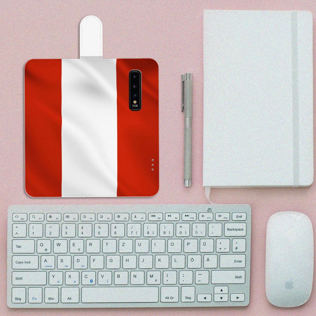 Samsung Galaxy S10 Bookstyle Case Oostenrijk
