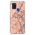 Samsung Galaxy A21s Anti-Shock Hoesje Marmer Oranje