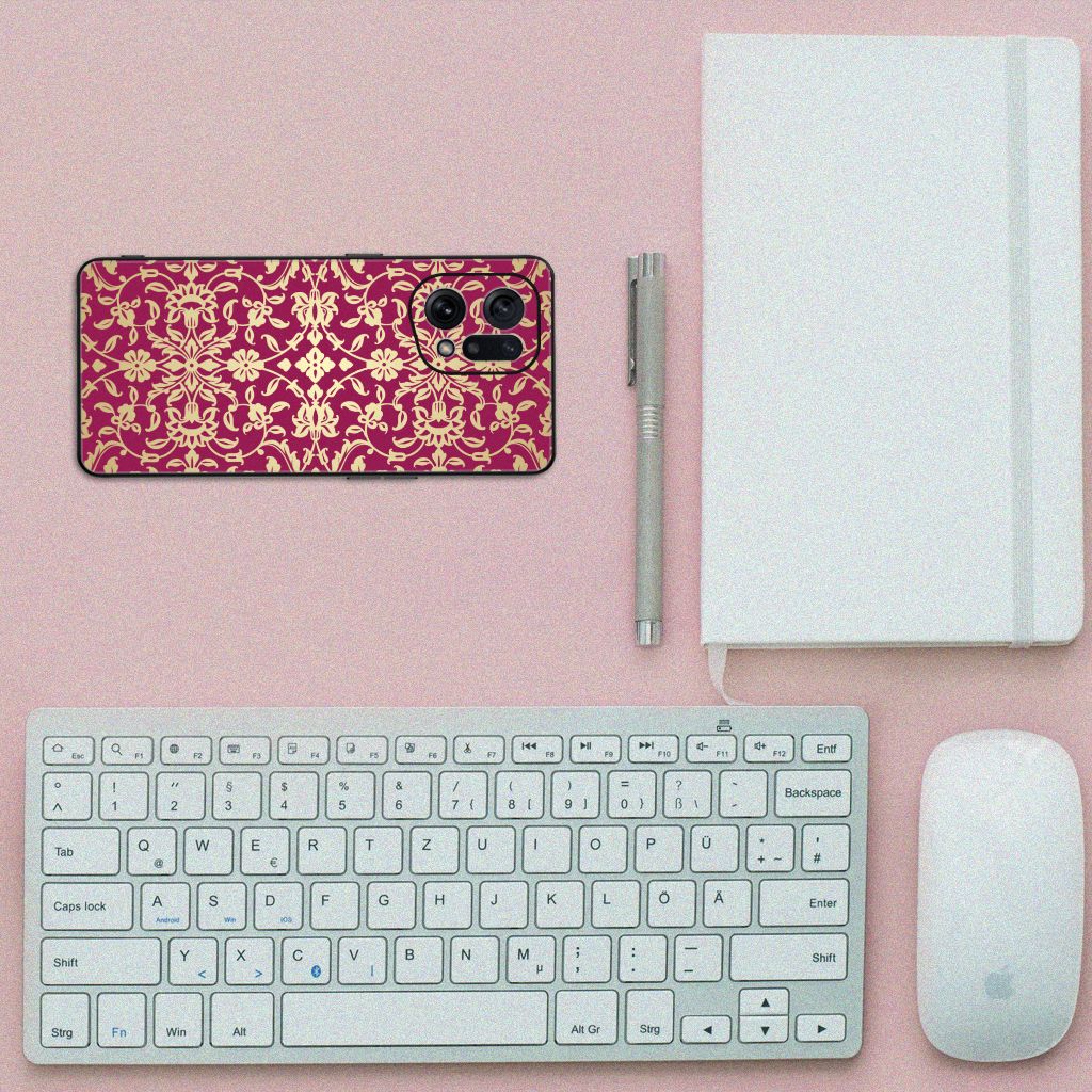 Back Cover OPPO Find X5 Barok Pink B2C Telecom