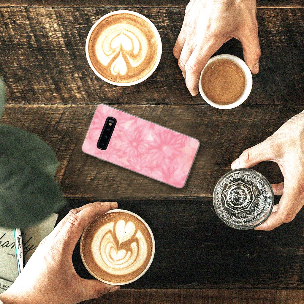 Samsung Galaxy S10 TPU Case Spring Flowers