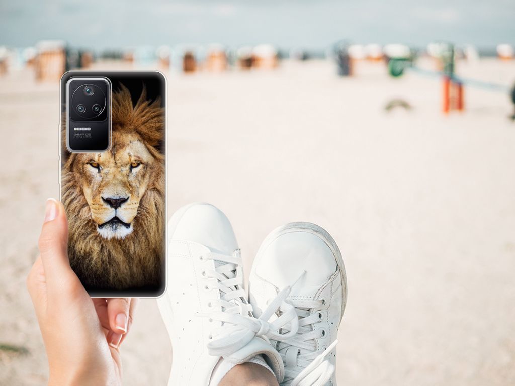Xiaomi Poco F4 TPU Hoesje Leeuw B2C Telecom