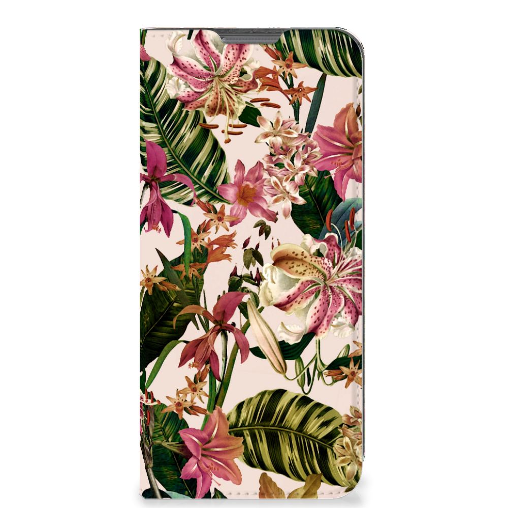 OPPO A77 5G | A57 5G Smart Cover Flowers - B2C Telecom