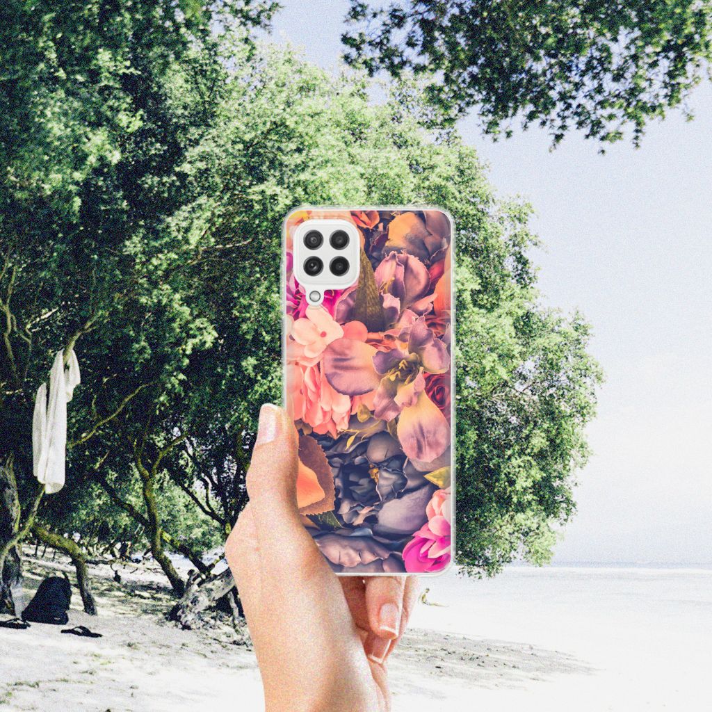 Samsung Galaxy A22 4G | M22 TPU Case Bosje Bloemen B2C Telecom