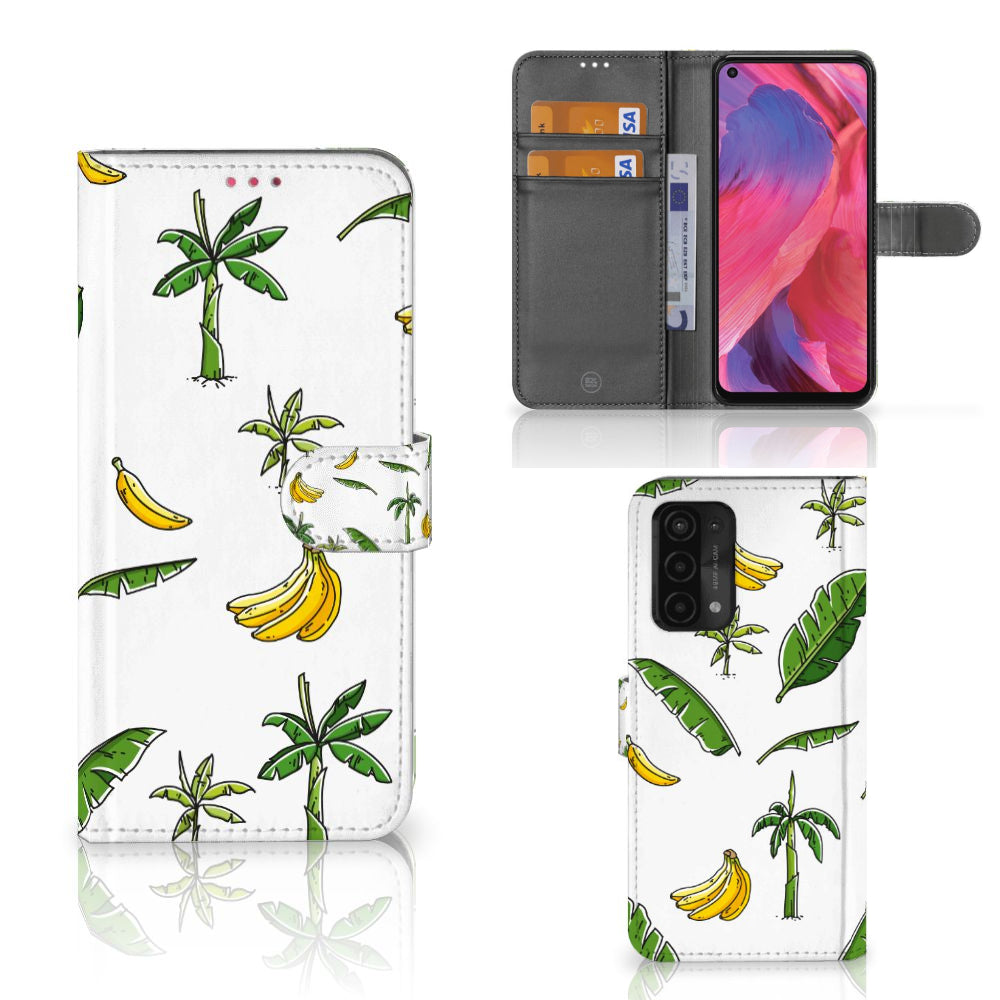 OPPO A54 5G | A74 5G | A93 5G Hoesje Banana Tree