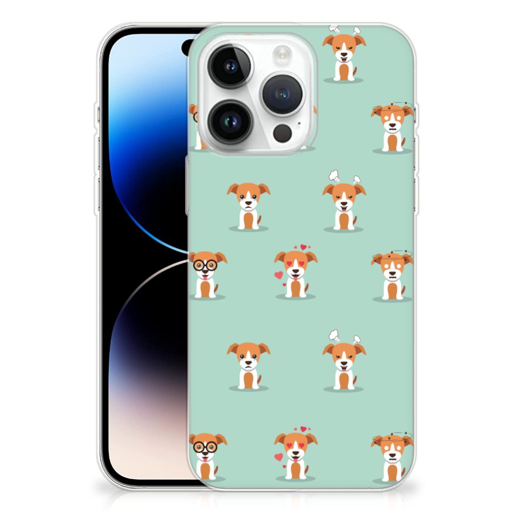 iPhone 14 Pro Max TPU Hoesje Pups