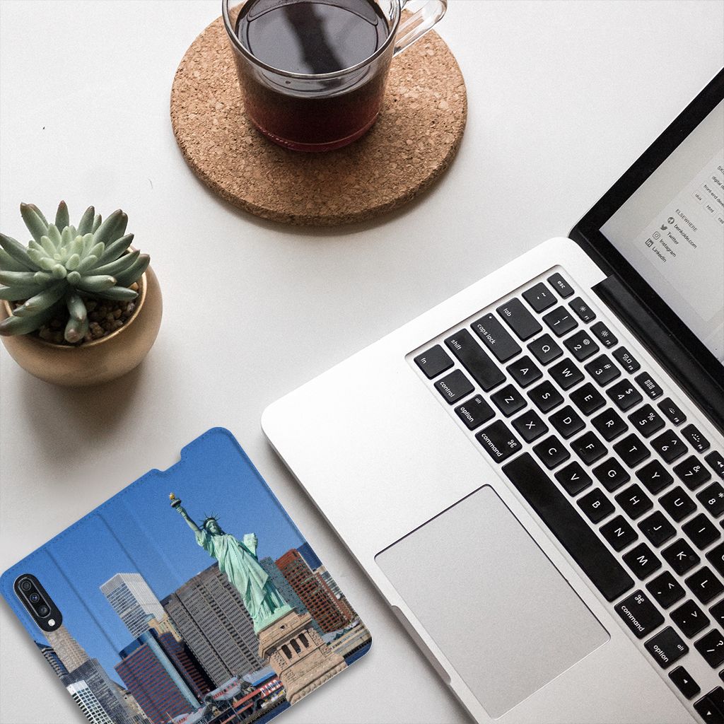 Samsung Galaxy A70 Book Cover Vrijheidsbeeld