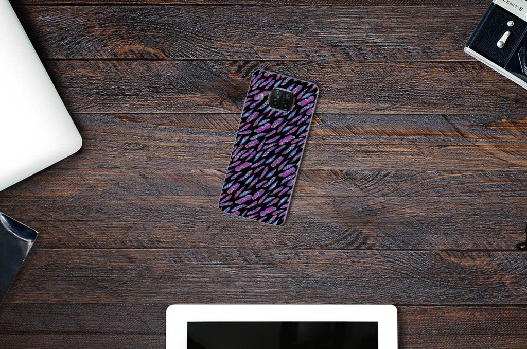Xiaomi Mi 10T Lite TPU bumper Feathers Color