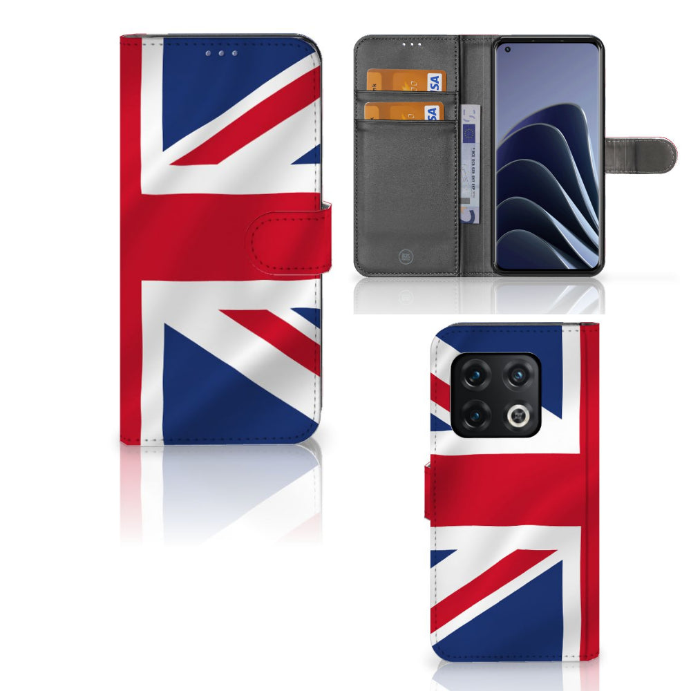 OnePlus 10 Pro Bookstyle Case Groot-Brittannië