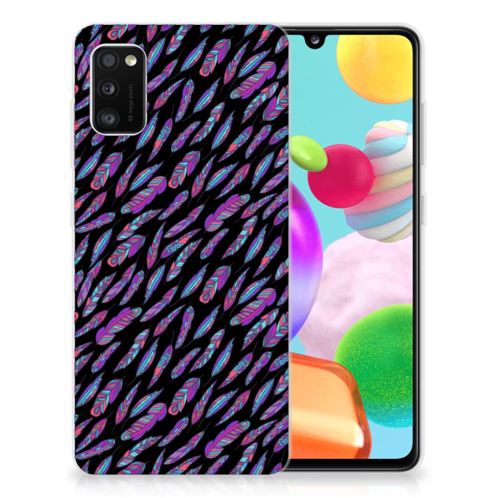 Samsung Galaxy A41 TPU bumper Feathers Color B2C Telecom