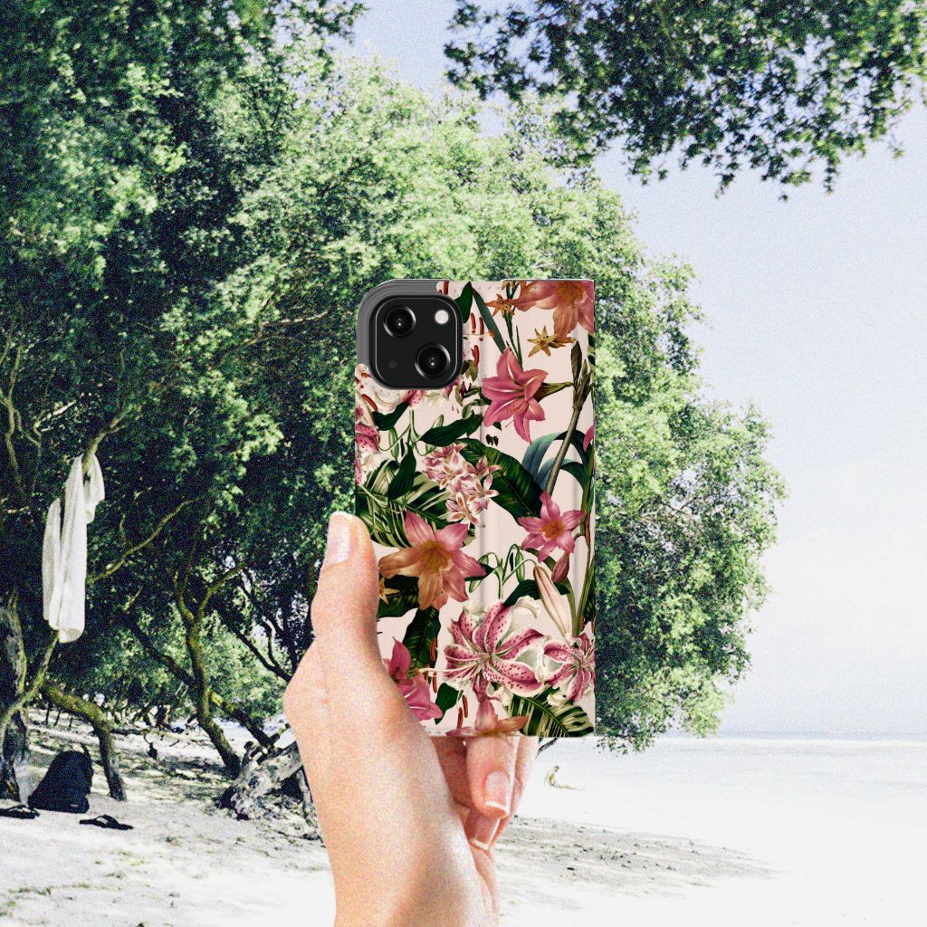 iPhone 13 Smart Cover Flowers