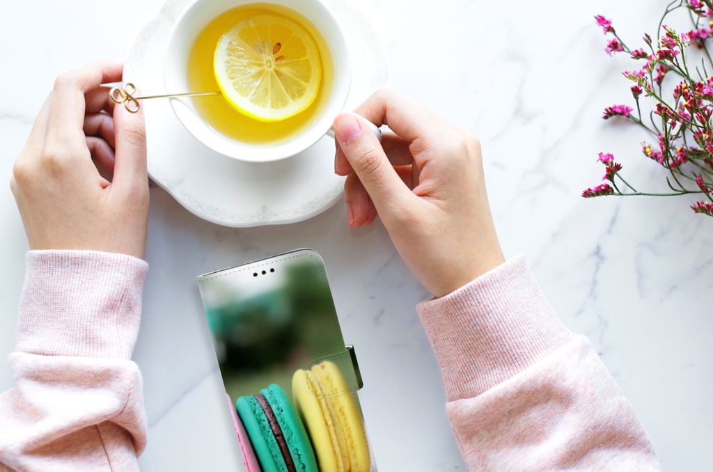 Samsung Galaxy S9 Plus Book Cover Macarons