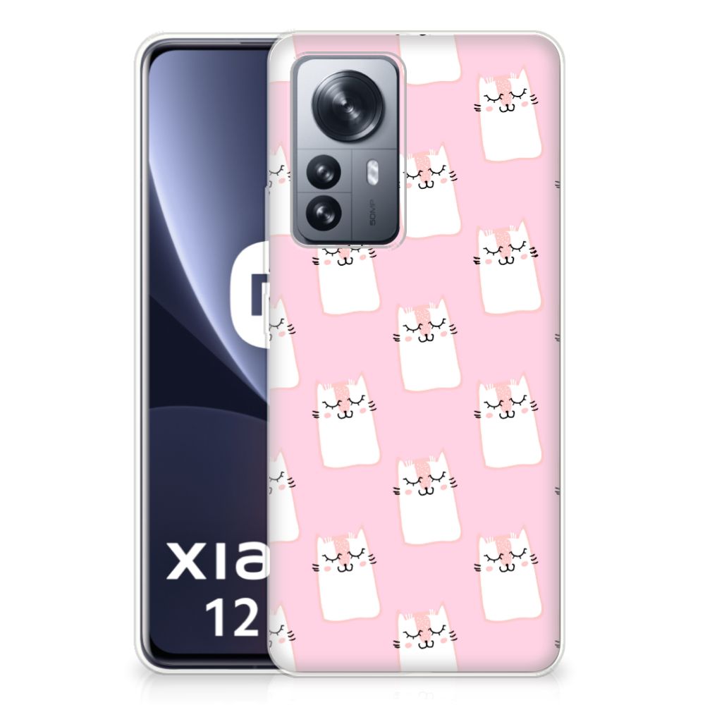 Xiaomi 12 Pro TPU Hoesje Sleeping Cats B2C Telecom