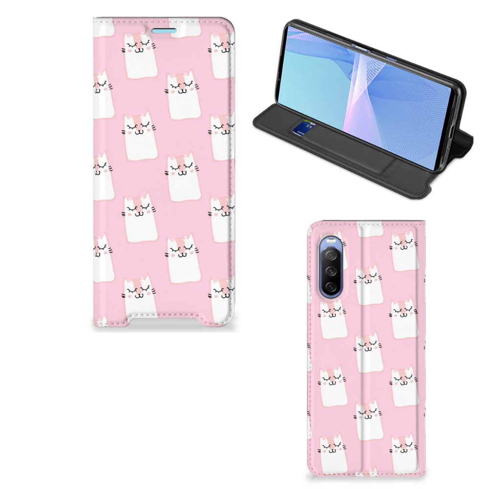 Sony Xperia 10 III Hoesje maken Sleeping Cats - B2C Telecom