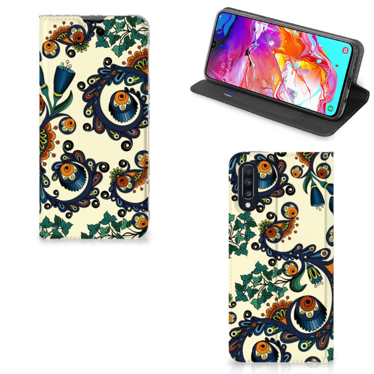 Telefoon Hoesje Samsung Galaxy A70 Barok Flower