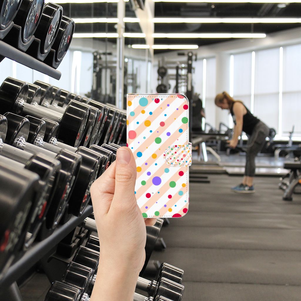 Huawei Y5 (2019) Telefoon Hoesje Dots