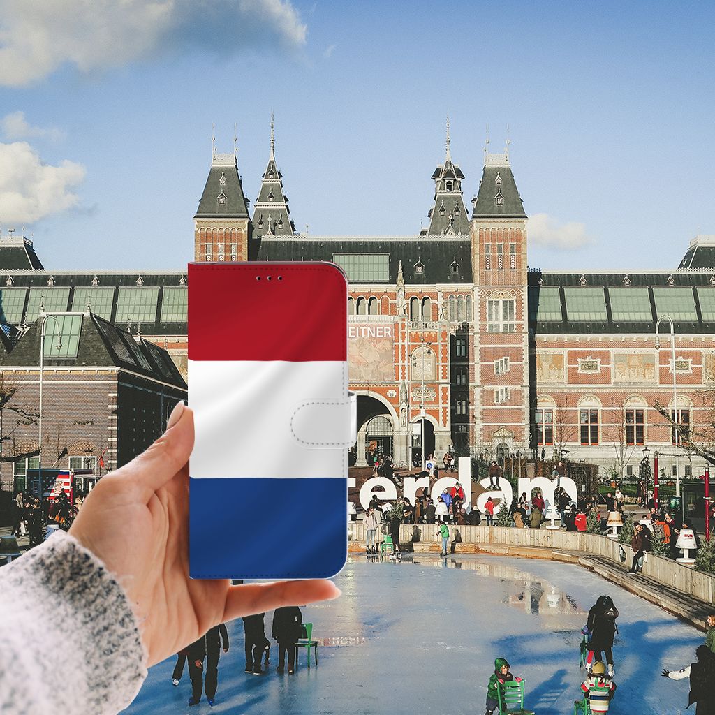 Apple iPhone 11 Pro Max Bookstyle Case Nederlandse Vlag