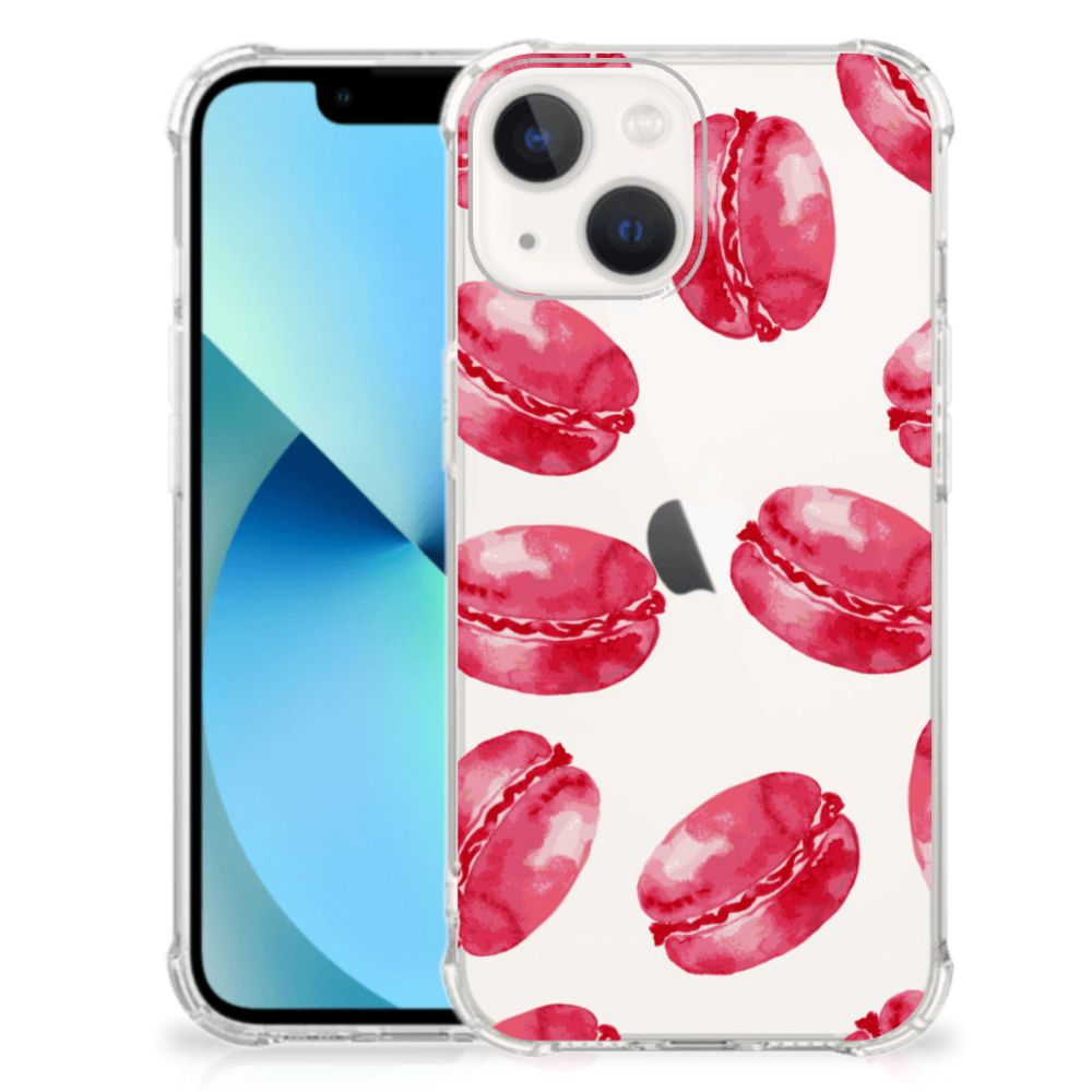 iPhone 13 mini Beschermhoes Pink Macarons - B2C Telecom