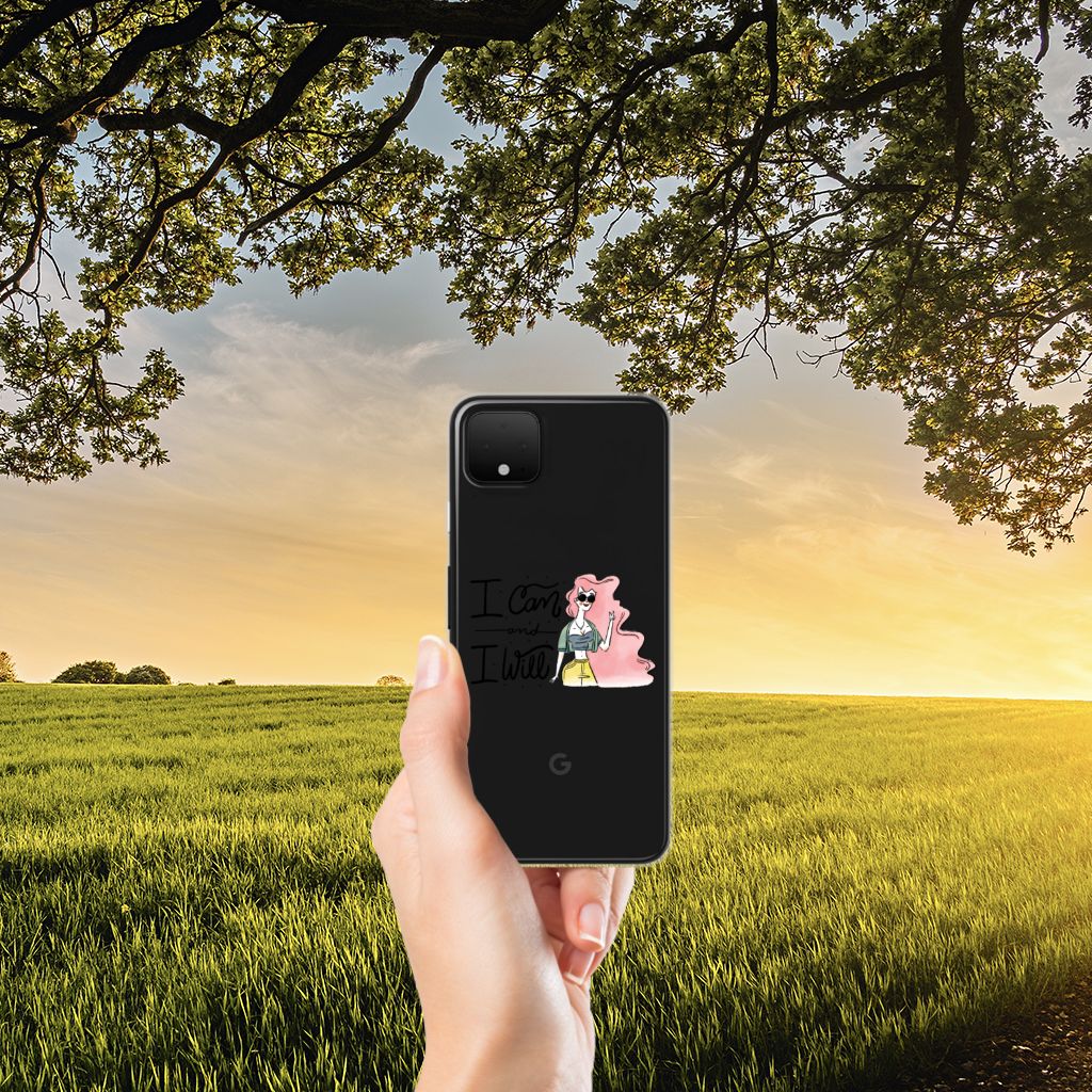 Google Pixel 4 XL Telefoonhoesje met Naam i Can B2C Telecom