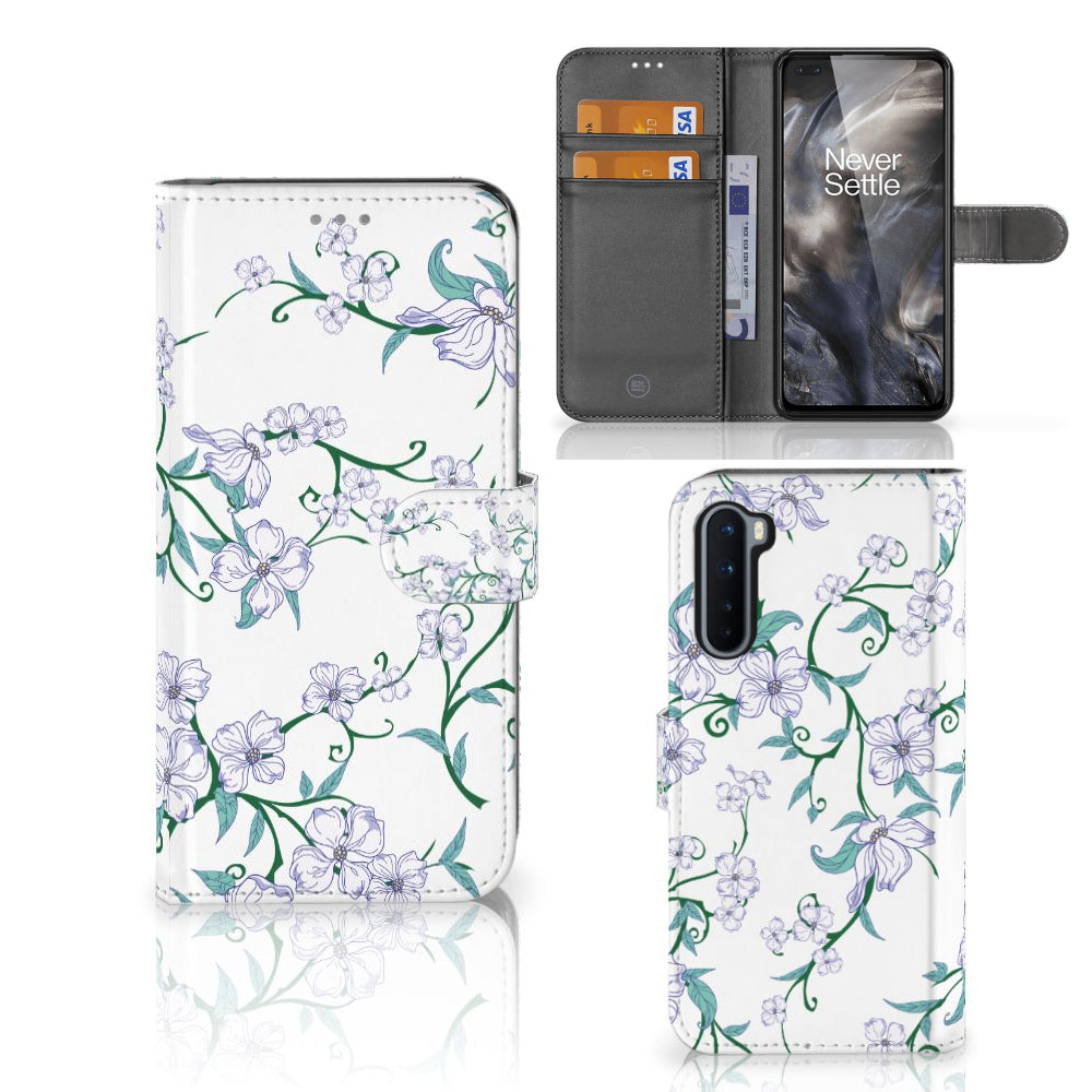 OnePlus Nord Uniek Hoesje Blossom White