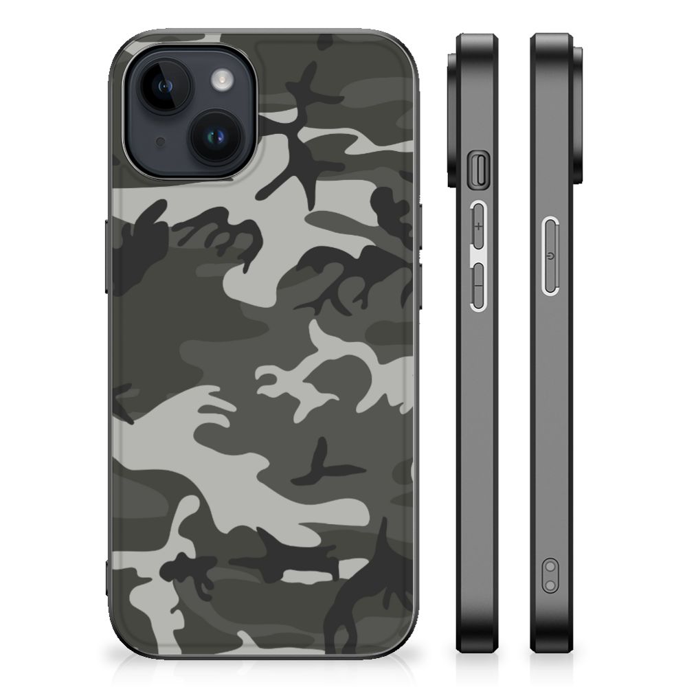 iPhone 15 Plus Back Case Army Light