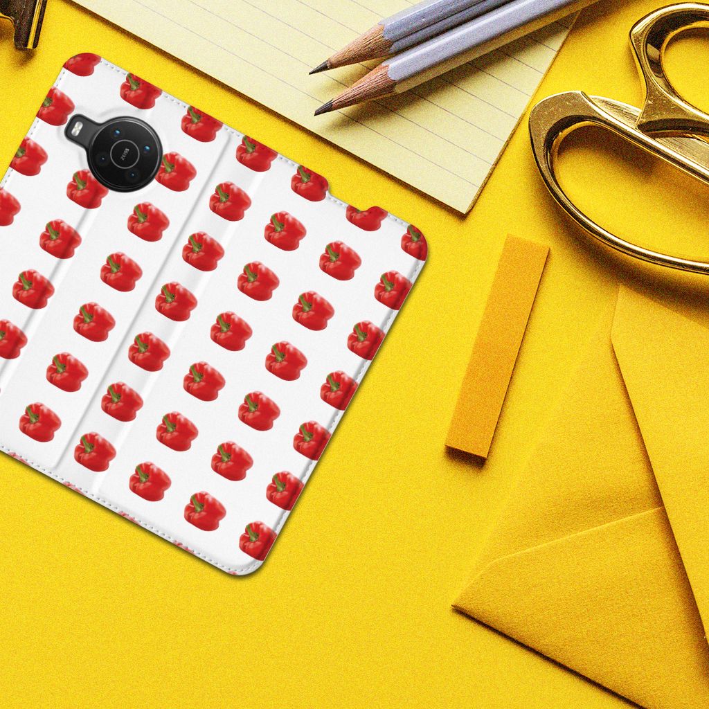Nokia X20 | X10 Flip Style Cover Paprika Red - B2C Telecom