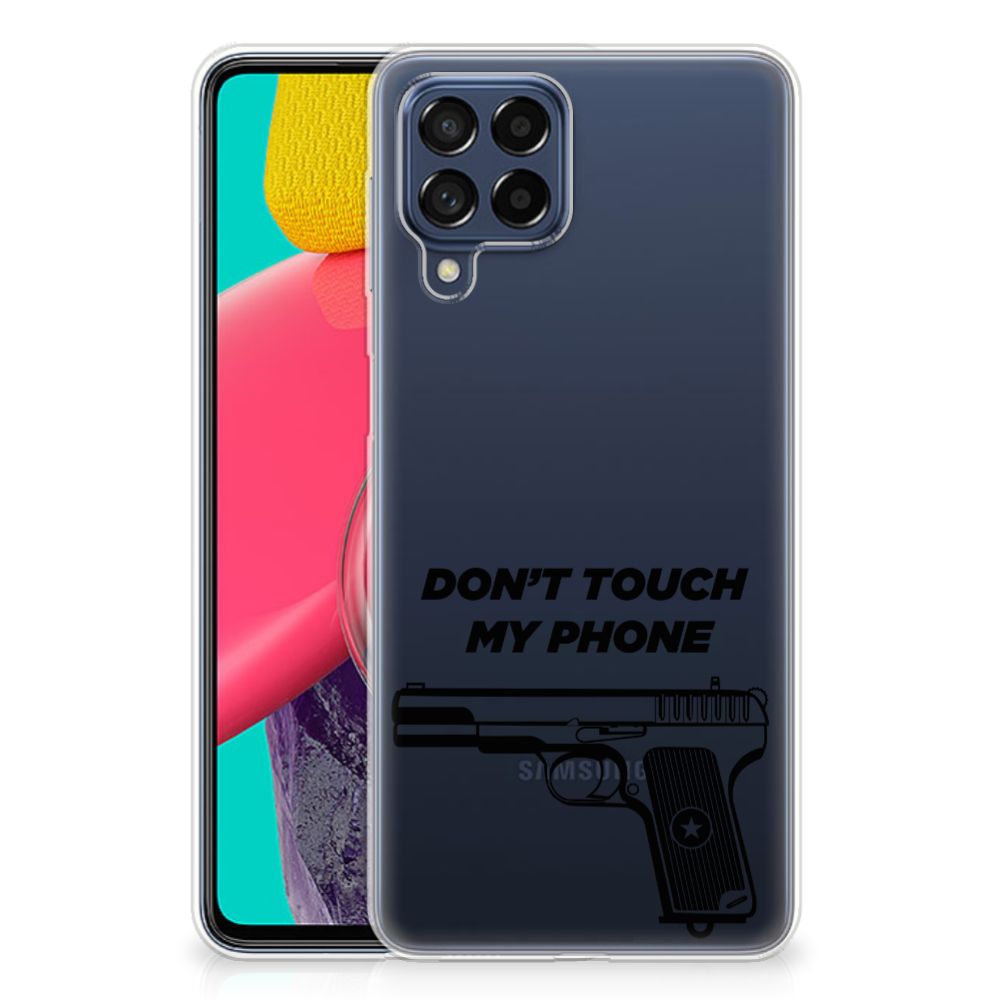 Samsung Galaxy M53 Silicone-hoesje Pistol DTMP B2C Telecom