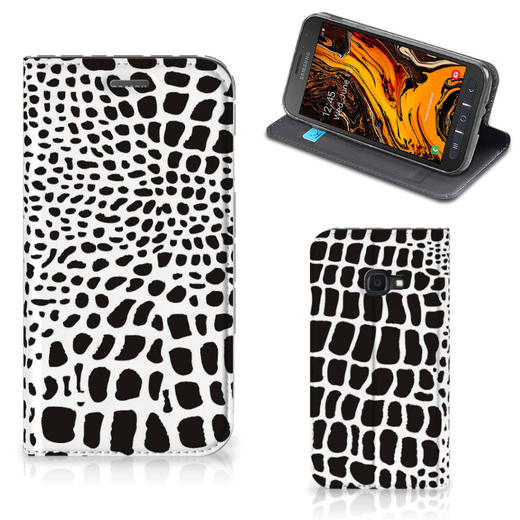 Samsung Galaxy Xcover 4s Hoesje maken Slangenprint