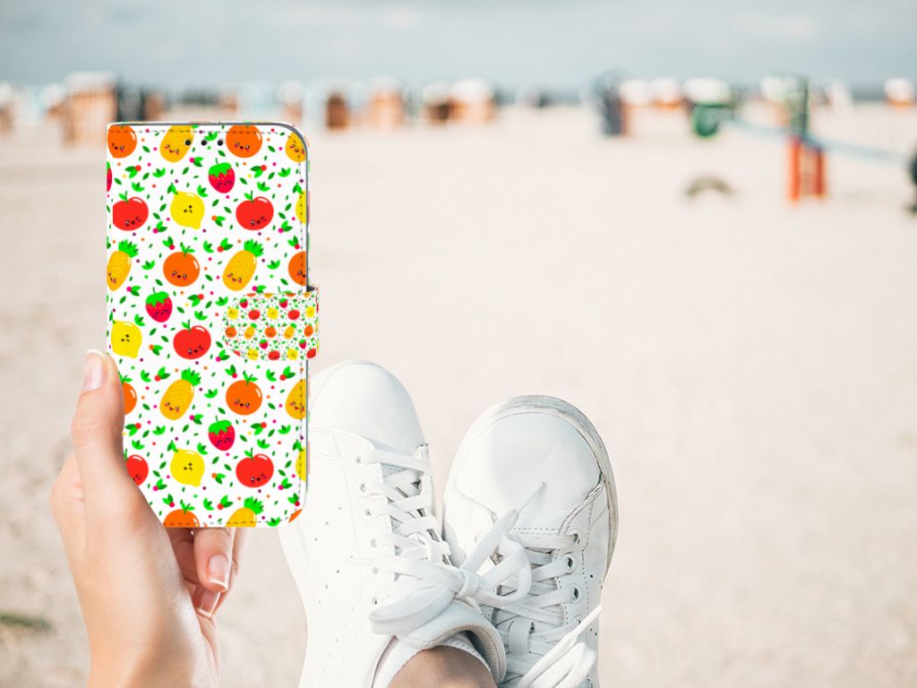 Honor 10 Lite Book Cover Fruits
