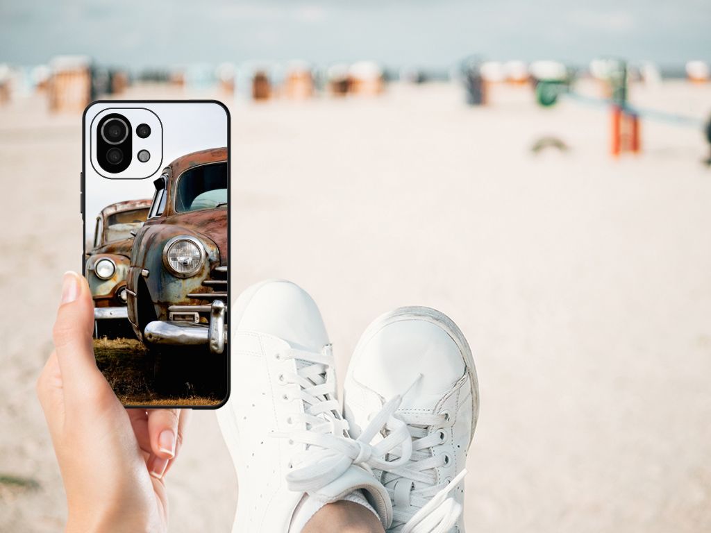 Xiaomi 11 Lite 5G NE | Mi 11 Lite Silicone Back Case Vintage Auto B2C Telecom