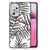 Samsung Galaxy A33 5G Bloemen Hoesje Leaves Grey B2C Telecom
