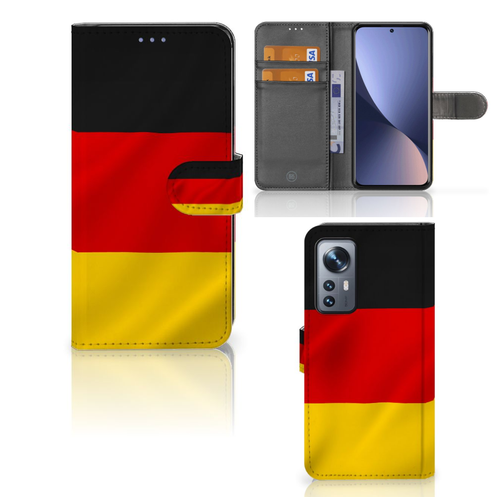 Xiaomi 12 | 12X Bookstyle Case Duitsland