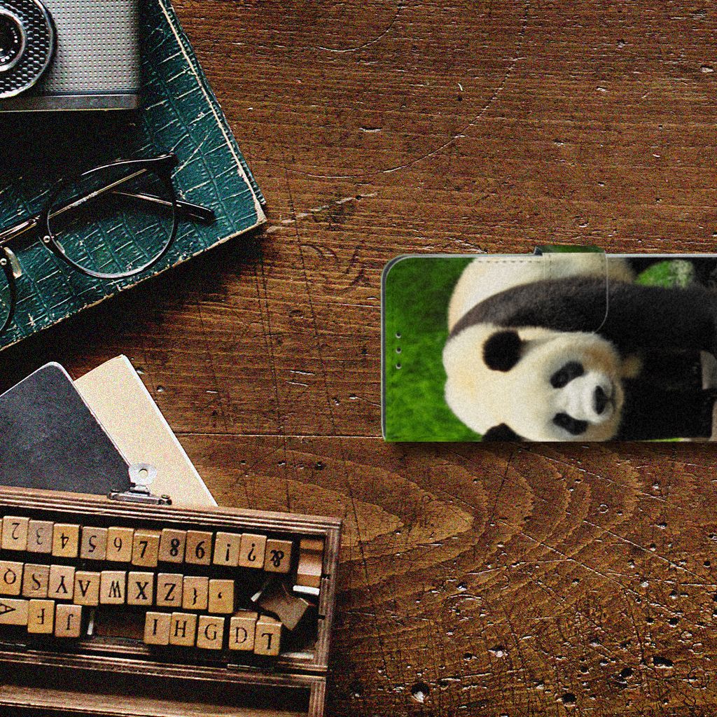 Xiaomi Mi A3 Telefoonhoesje met Pasjes Panda