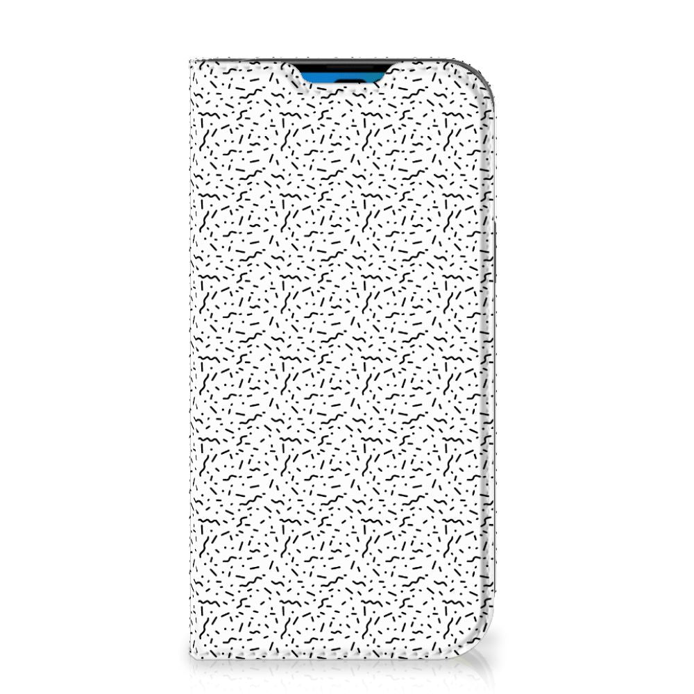 iPhone 14 Pro Hoesje met Magneet Stripes Dots - B2C Telecom